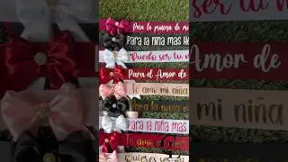 Listones personalizados 🎀  por docena, hacemos env&iacute;os a todo usa 🇺🇸 #liston #madewithlove #ramos