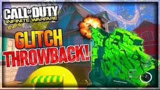 INFINITE WARFARE BOUNCE GLITCH ON THROWBACK (INSANE TRICKSHOT SPOT)