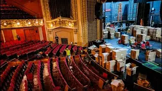 Pabst Theater New Chair Installation 2022