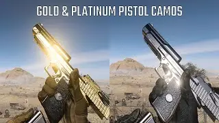 Modern Warfare | Gold & Platinum Pistol Camos