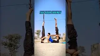 Acro Challenge🔥💪🏻#acrobatics #workout #fitness #fitnesschallenge #calisthenics #stunt #strength