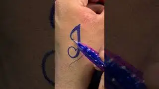 J letter #tattoo #shorts #USAart