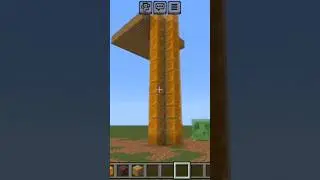 Hidden elevator in Minecraft #minecraft #shorts #gaming
