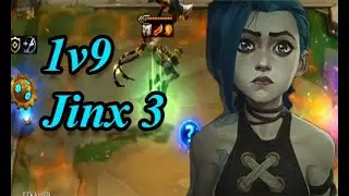 [TFT] Jinx 3 stars one shots the whole board