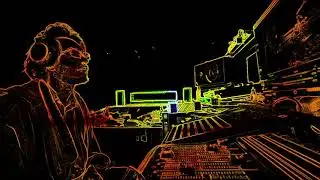 TouchDesigner Webcam Test with NestDrop Visualiser