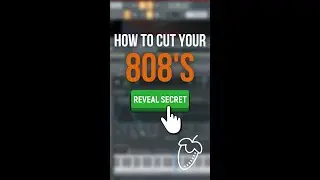 HOW TO CUT YOUR 808 IN FL STUDIO TUTORIAL🔥😤#flstudiotutorials #producer #shorts #808tutorial