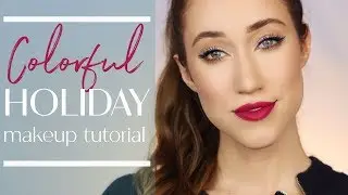 ULTA BEAUTY'S COLOR-FULL INSPIRED Holiday Makeup Tutorial | ALLIE GLINES