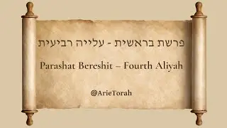 פרשת בראשית - עלייה רביעית | Parashat Bereshit - Fourth Aliyah