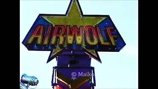 Airwolf Eberhard Kleinmesse Leipzig 2000 #Kirmes #Fahrgesch&auml;ft #Airwolf #Rekommandeur #Schausteller