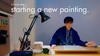 【Slice of Life】starting a new painting and talking about the channel.