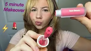 ASMR MAKEUP APPLICATION IN 5 MINUTES⚡️💘