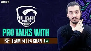 Pro Talks with Team F4 | PUBG MOBILE Pro League South Asia 2021 S3