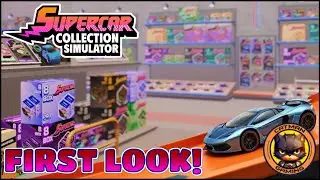 🔴First Look at this TCG-Like Collectible Die Cast Car Sim Game!! | Supercar Collector Simulator |