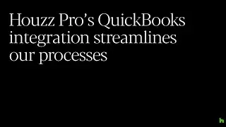 Houzz Pro and QuickBooks Online integration