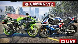 GTA 5 LIVE 🔴 BMW M100 vs ZX6R | Superbike Race | RF Gaming V12