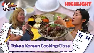 [K-bucket List] A Piece of Cake! Range over classy Korean dishes!🥘 | Ep.34 Korean Cooking Class
