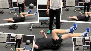 Barbell Squat + Core-Controlled Dumbbell Flow | Strength That Transfers to the Court
