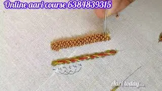 ஆரிலா இந்த stitch மட்டும் தெரியாம இருக்காதீங்க/ @Aaritoday #Loadstitch #aari