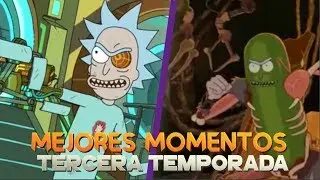 RICK Y MORTY  MEJORES MOMENTOS TERCERA TEMPORADA - ESPA&Ntilde;OL ESPA&Ntilde;A