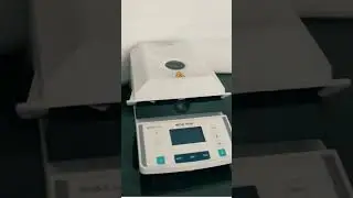 Mettler Toledo Analytical Balance video