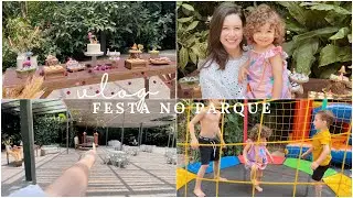 FIZEMOS UMA FESTA PARA MINHA SOBRINHA NO PARQUE BURLE MARX/ organizamos tudo ❤️
