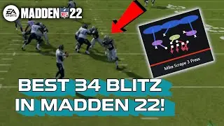 NANO BLITZ - MIKE SCRAPE 3 - 34 Even - Madden 22 tips