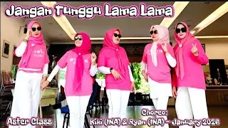 Jangan Tunggu Lama Lama Line Dance | Aster Class | Choreo:Kiki&nbsp;(INA) &&nbsp;Ryan&nbsp;(INA) - January 2026
