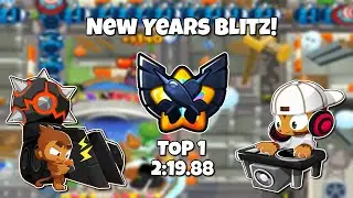 First Place! New Years Blitz!, BTD 6 Race