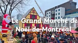 March&eacute; de No&euml;l de Montr&eacute;al 2025 🇨🇦🎄