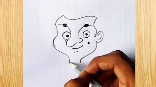 How to draw Mr. Bean | easy drawing of Mr bean | drawing tutorial |