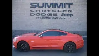 Продан подержанный Ford Mustang GT California Special Competition 2016 года выпуска, оранжевый, обзор, обзор! 9205A 54935