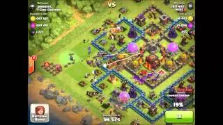 Golem/Witch/Wizard raid (Clash of Clans)