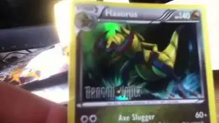 Opening Pokemon Dragon Vault Blister Pack and 2 Plasma Gale Booster Packs