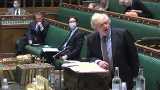 Live: Boris Johnson faces MPs at Prime Minister's Questions