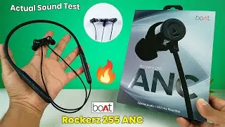 Boat Rockerz 255 ANC Neckband Review ⚡  Is this better than realme wireless 3? ⚡ Best Neckband 2000₹