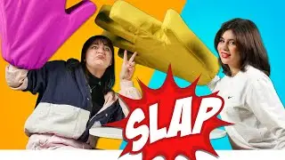 Slap challenge between Sumaya & Solin | ShowBox | چاڵێنجی شەرە زلە لە نێوان سۆمەیە و سۆلین