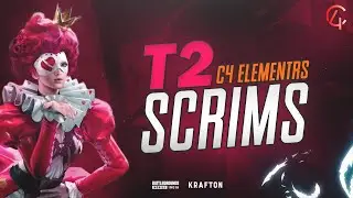 T2 ELITE CUSTOM ROOM│Ft. C4么 ELEMENTRS ESPORTS │LIVE With Kyuprus Gaming │[30 seconds Delay]