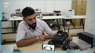 روبوت يطفئ الحريق ذاتياً... مشروع تخرج طلاب جامعة روج آفا