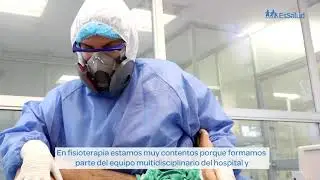 #EsSaludInforma Fisioterapeutas Hospital Rebagliati