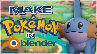 Learn Blender by Making 3D Pokemon!