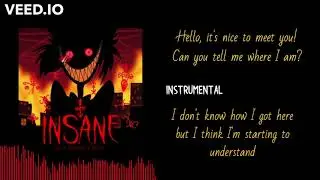 INSANE - KARAOKE (A Hazbin Hotel Song) - Black Gryph0n & Baasik