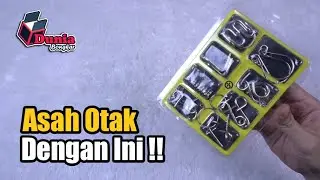 PUZZLE METAL 8 IN 1 DAN CARA MENYELESAIKANNYA | REVIEW PRODUK | DUNIA BONGKAR