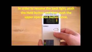 CORNET ED65 RF EMF/EMR meter (for home use) video review