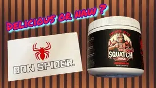 I Taste-Tested Bow Spider Squatch Juice! How good is it?