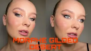 MORPHE GILDED DESERT EYESHADOW TUTORIAL | Laura Hargreaves