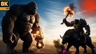 Epic King Kong vs 1,000,000 Orcs: Insane Jungle Battle 2025 (Full Fight)