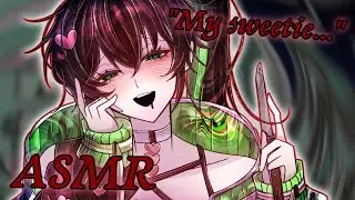 【3DIO ASMR】 Yandere stalker takes care of you ♡ Ear Massage ♡ Ear Kissing ♡ Super Close Whispers