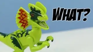 LEGO Jurassic World Dilophosaurus Ambush #75916 Build and Play