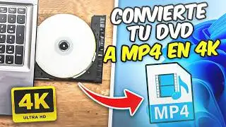 Como CONVERTIR un DVD a MP4 [4K] o CUALQUIER FORMATO FÁCIL con IA 💽🎞️|  WinXDVD Ripper Review 2025