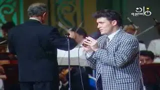 كاظم الساهر _ بفكر في اللي ناسيني دندنة عالعود .. واول مرة عالمسرح